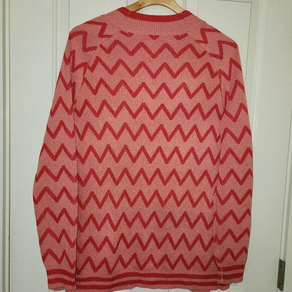 House of Harlow 1960 X Revolve Julep Cardigan Pink Red Long Cute Pretty Small - Picture 3 of 9